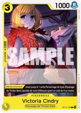 Carte One Piece Victoria Cindry OP14-109 C