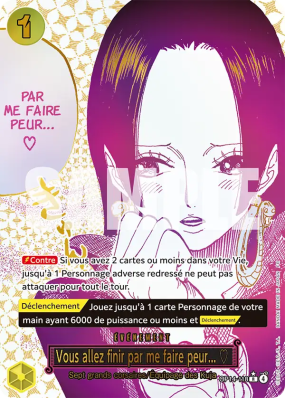 Carte One Piece Vous allez finir par me faire peur ♡. OP14-118 R ALT ART