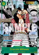 Carte One Piece Dracule Mihawk OP14-119 SEC MANGA RARE