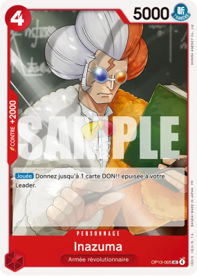 Carte One Piece Inazuma OP13-005 UC