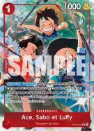 Carte One Piece Ace, Sabo et Luffy OP13-007 SR ALT ART