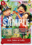 Carte One Piece Ace, Sabo et Luffy OP13-007 SR