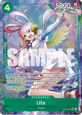 Carte One Piece Uta OP13-023 SR ALT ART