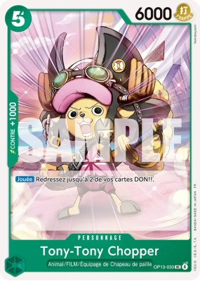 Carte One Piece Tony-Tony Chopper OP13-030 UC