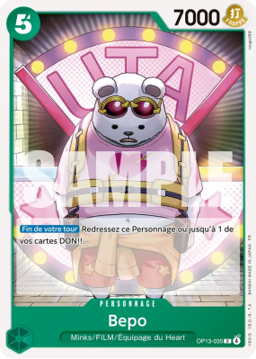 Carte One Piece Bepo OP13-035 C