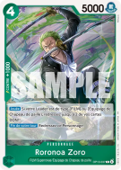 Carte One Piece Roronoa Zoro OP13-037 R