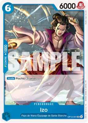 Carte One Piece Izo OP13-041 UC