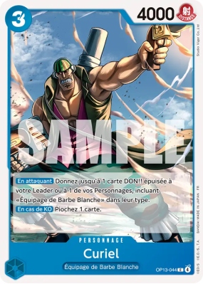 Carte One Piece Curiel OP13-044 C