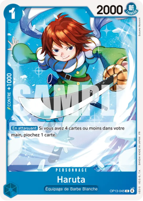 Carte One Piece Haruta OP13-045 C