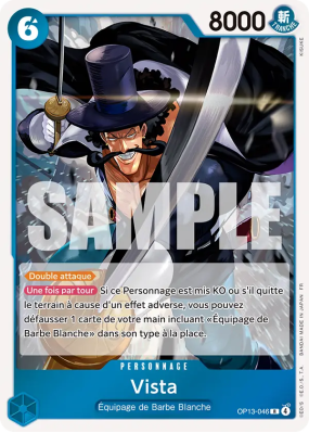 Carte One Piece Vista OP13-046 R