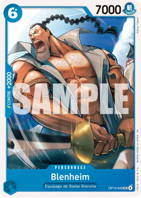 Carte One Piece Blenheim OP13-049 UC