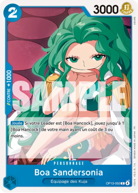 Carte One Piece Boa Sandersonia OP13-050 C