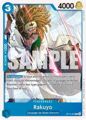 Carte One Piece Rakuyo OP13-055 C