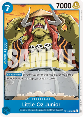Carte One Piece Little Oz Junior OP13-056 C