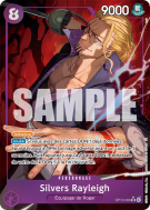 Carte One Piece Silvers Rayleigh OP13-066 SR ALT ART
