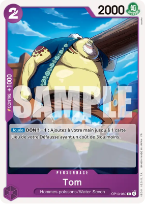 Carte One Piece Tom OP13-069 C