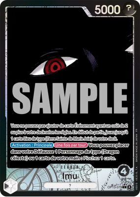 Carte One Piece Imu OP13-079 L ALT ART
