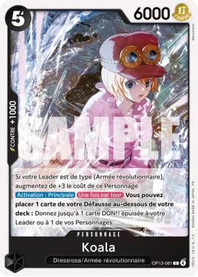 Carte One Piece Koala OP13-081 C