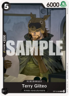 Carte One Piece Terry Gilteo OP13-088 UC