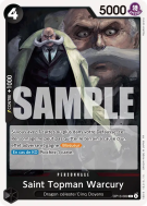 Carte One Piece Saint Topman Warcury OP13-089 R