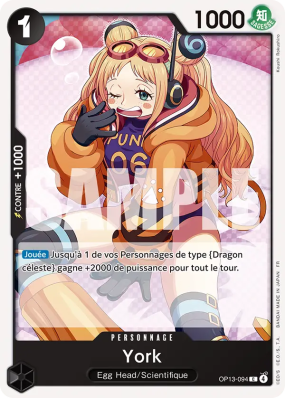 Carte One Piece York OP13-094 C