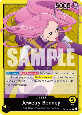 Carte One Piece Jewelry Bonney OP13-100 L