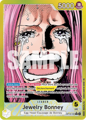 Carte One Piece Jewelry Bonney OP13-100 L ALT ART