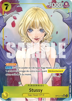 Carte One Piece Stussy OP13-110 SR ALT ART