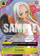 Carte One Piece S-Snake OP13-114 R ALT ART