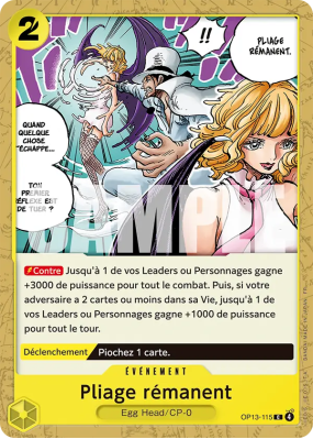 Carte One Piece Pliage rémanent OP13-115 C