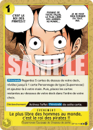 Carte One Piece Le plus libre des hommes au monde, c'est le roi des pirates !! OP13-116 UC