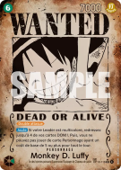 Carte One Piece Monkey D. Luffy OP13-118 SP CARD