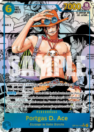 Carte One Piece Portgas D. Ace OP13-119 SEC MANGA RARE