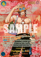 Carte One Piece Portgas D. Ace OP13-119 SEC RED MANGA
