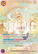 Carte One Piece Monkey D. Luffy OP05-119 SP CARD