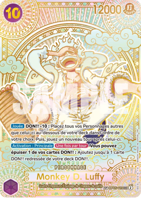 Carte One Piece Monkey D. Luffy OP05-119 SP CARD