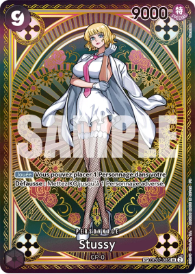 Carte One Piece Stussy OP07-085 SP CARD