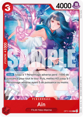Carte One Piece Aïn OP11-002 C