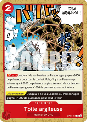 Carte One Piece Toile argileuse OP11-019 C