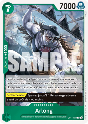 Carte One Piece Arlong OP11-023 R