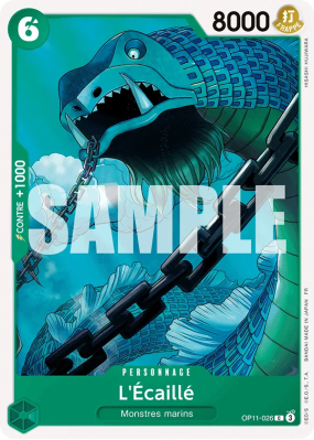Carte One Piece L'Écaillé OP11-026 C