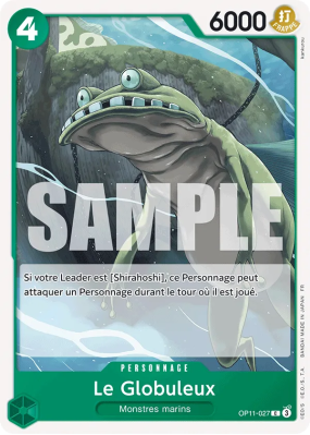 Carte One Piece Le Globuleux OP11-027 C