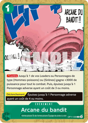 Carte One Piece Arcane du bandit OP11-039 C