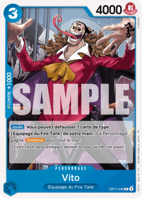 Carte One Piece Vito OP11-042 C