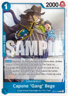 Carte One Piece Capone "Gang" Bege OP11-048 R