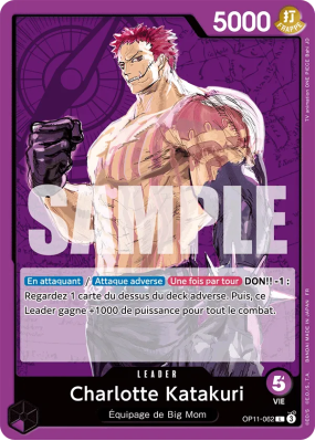 Carte One Piece Charlotte Katakuri OP11-062 L