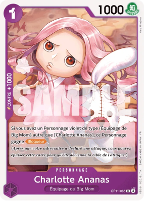Carte One Piece Charlotte Ananas OP11-065 UC