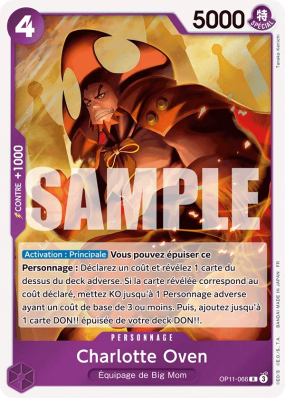Carte One Piece Charlotte Oven OP11-066 R