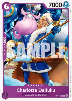 Carte One Piece Charlotte Daifuku OP11-068 UC