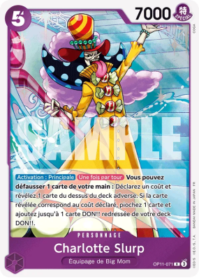 Carte One Piece Charlotte Slurp OP11-071 R